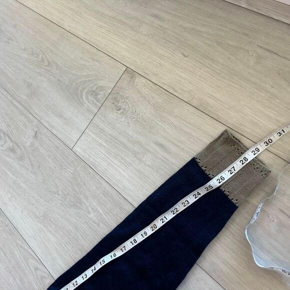 Woman Within Cardigan Tan Blue Size S - Picture 4 of 8